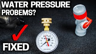 how to boost or lower your water pressure