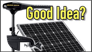 How Many Solar Panels Do You Need For A Trolling Motor?