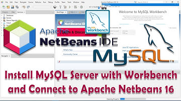 Installing MySQL Server and Connect to Netbeans 16 2023