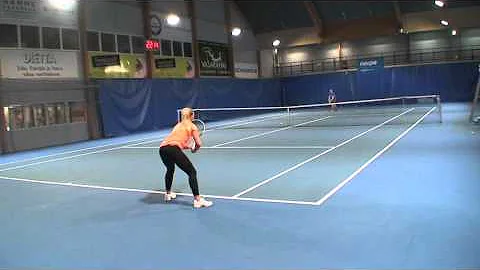 Monica Malinen College Tennis Recruiting Video - S...