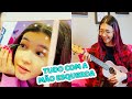 UM DIA INTEIRO FAZENDO TUDO SÓ COM A MÃO ESQUERDA | Luluca