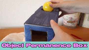 DIY Object Permanence Box || Montessori Materials