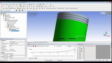How to create a transiant and thermal stress analysis using Ansys Workbench .