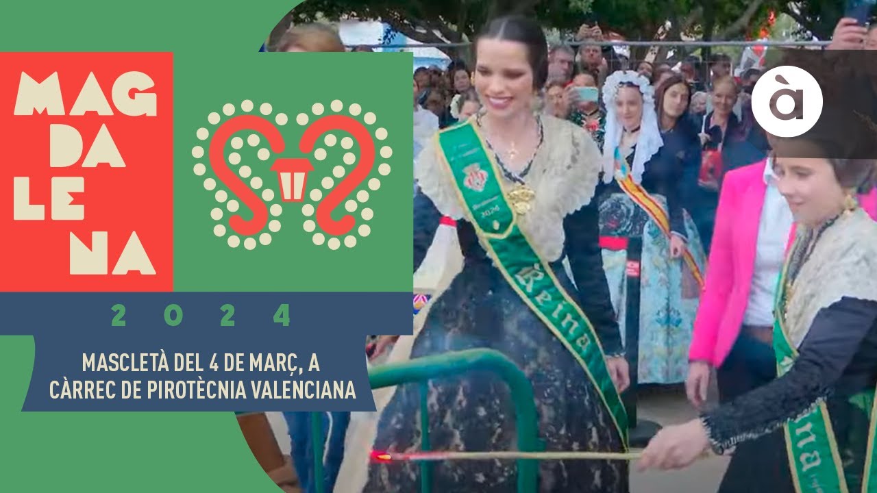 💥 Mascletà del 4 de març de la Magdalena del 2024, a càrrec de Pirotècnia Valenciana