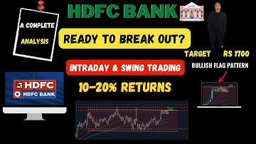 BREAKOUT Stocks For Tomorrow | HDFC Bank Share News | HDFC BANK STOCK ANALYSIS | HDFC BANK