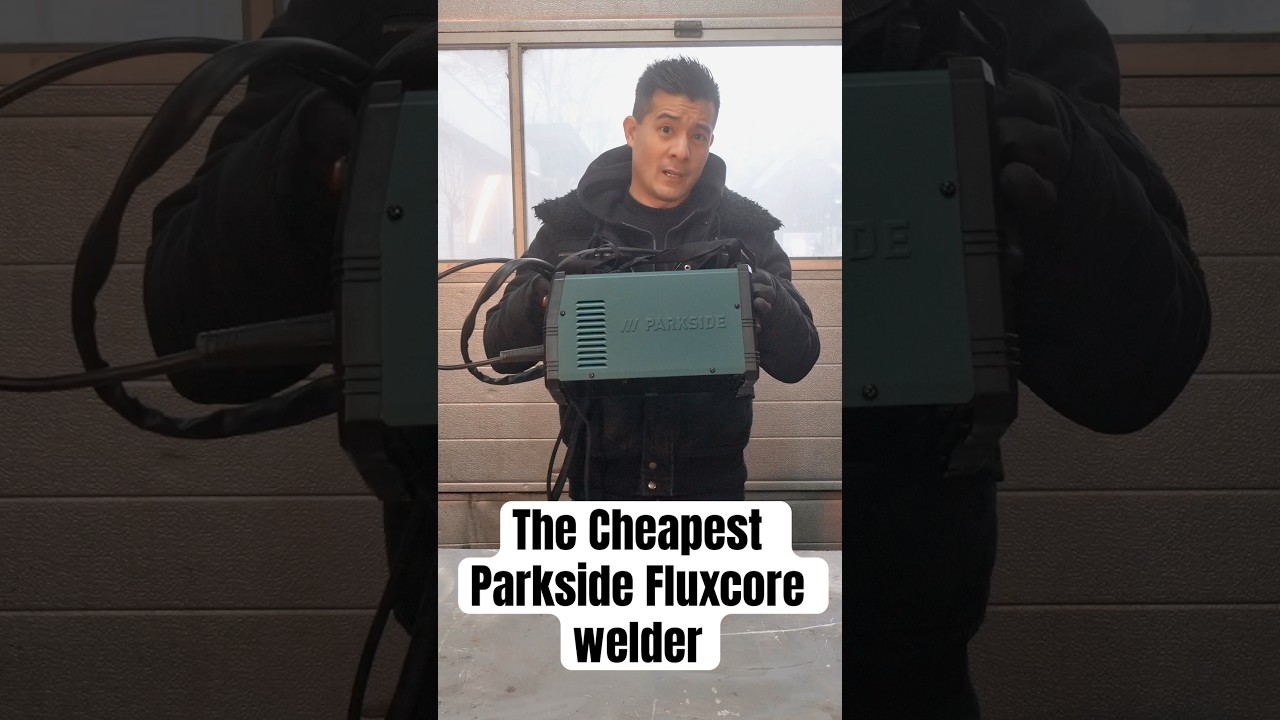 The Cheapest Parkside Flux Core welder fo Car Repair… any good? Full video in our profile 