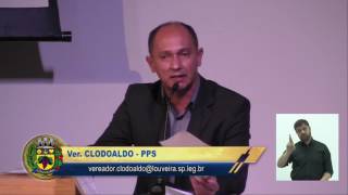 Momento Tribuna: Vereador Clodoaldo PPS- 12ª Sessão - Parte 1 - 01/08/2017