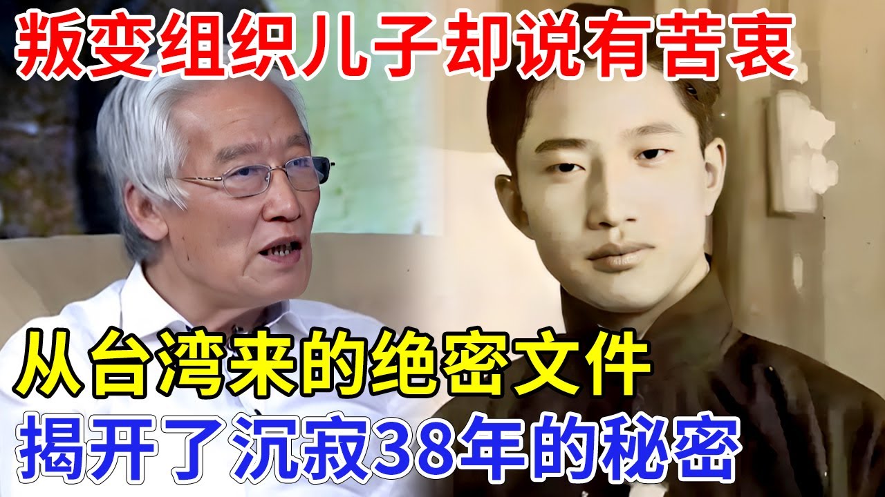 潜入台湾10年叛变组织，儿子却吐露有苦衷，一老地下党从台湾带回绝密文件，揭开了沉寂38年的秘密【追忆】#刘光典