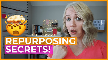 10 WAYS TO REPURPOSE YOUR FIRST YOUTUBE VIDEO! Use your YouTube video for ALL social media content