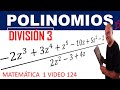 Polinomios 15 | División de Polinomios 3 | Ordenar dividendo y divisor