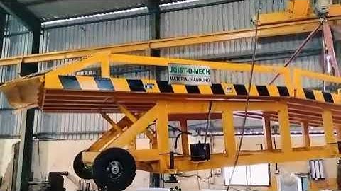 Ready Stock Dock Ramp Ready to Dispatch 