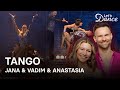 Trio dance  tango von jana vadim und anastasia im viertelfinale   show 10  lets dance 2024