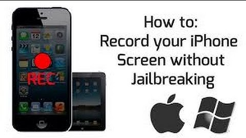 How to Record your iphone/ipad screen ios 8.4
