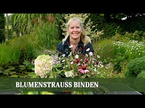 Video: Blumenstrauß aus wilden Blumen: sanfter Charme