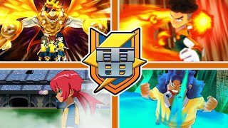 Shinsei Raimon - All 97 Hissatsus Techniques | Inazuma eleven GO Strikers 2013