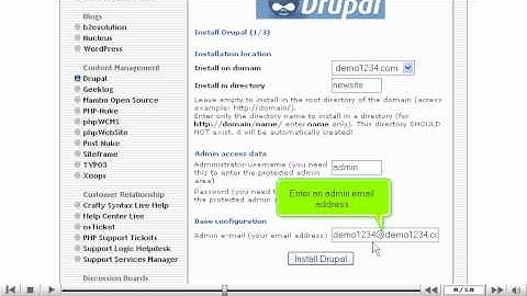 Hoe installeer je Drupal?