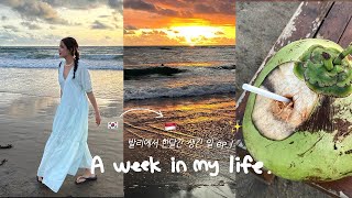(eng) Vlog WHAT HAPPENED IN A MONTH IN BALI ep.1 | THE SUNSET OF MY LIFE .. 🏝️ (CANGGU) |