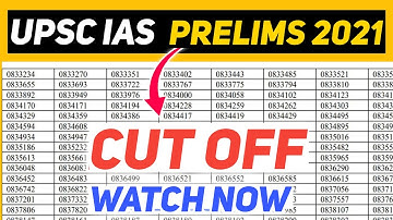 UPSC 2021 Prelims Cut Off 🤔 | UPSC 2021 Cut Off #shorts #upsc2021cutoff #upsc2021prelimsresult
