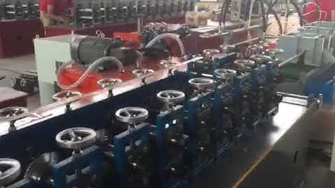Ceiling main t cross t wall angle roll forming machine