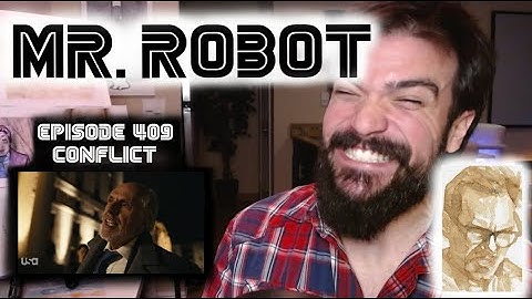 Mr. Robot 4x09 "409 Conflict" REACTION & REVIEW (w/ bonus speedpainting)