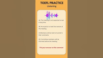 Can You REALLY Improve Your TOEFL ITP LISTENING PART A Score Overnight
