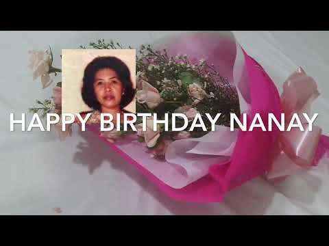 Happy Birthday Nanay