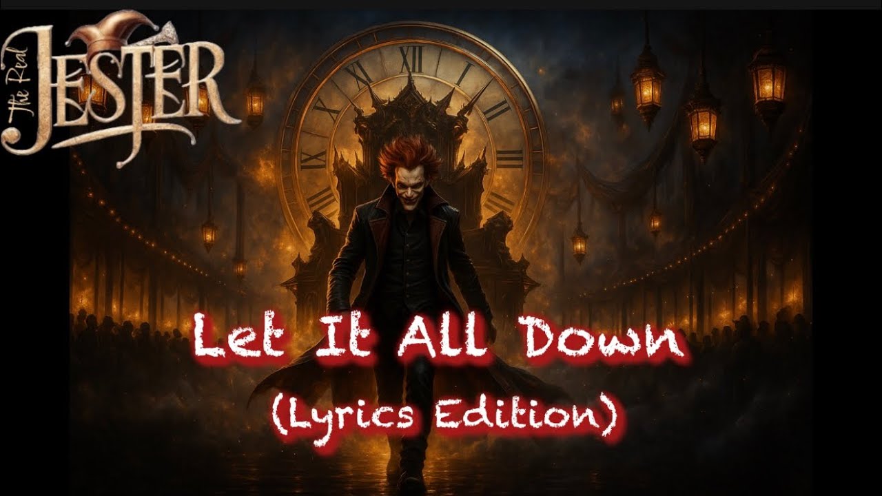 Jester Let The Real Jester – Let It All Down | Dark Circus Rock • Viral Anthem ...