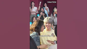 CRAVITY S SEONGMIN WAS KISSED BY A FAN Shorts Kpop Cravity Seongmin 