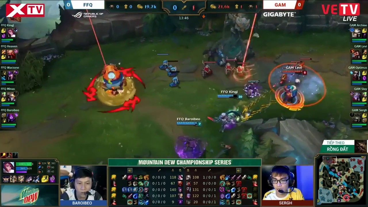 [Highlight FFQ vs GAM] Đúng kịch bản của một bộ phim 18+ không che