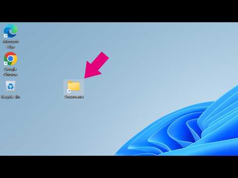 Create Documents Shortcut on Desktop