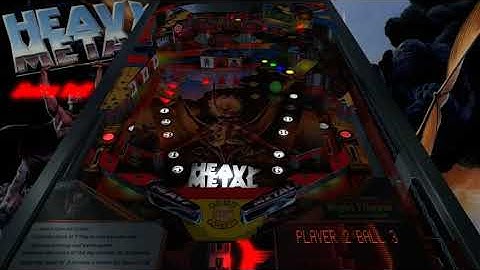 Heavy Metal 1983 Rowamet 4 player beta on Visual Pinball Beta 10.7.4291