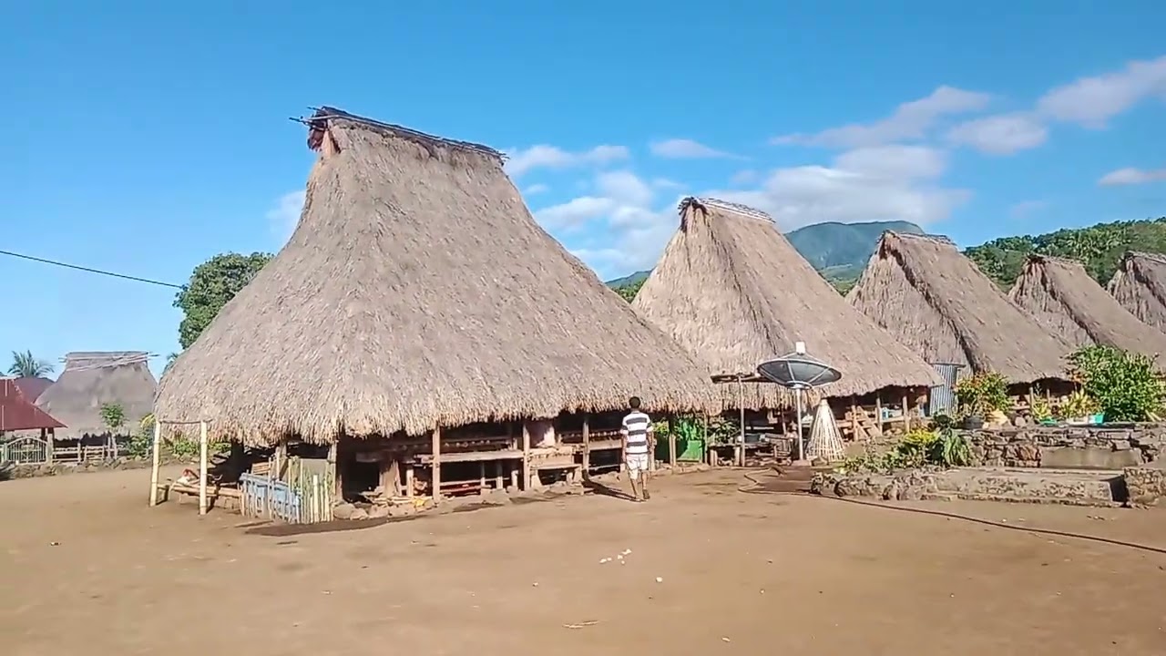 Kuburan Berbentuk Perahu, Umurnya Ratusan Tahun Di Kampung Adat Nggela ( Ende/Flores/NTT