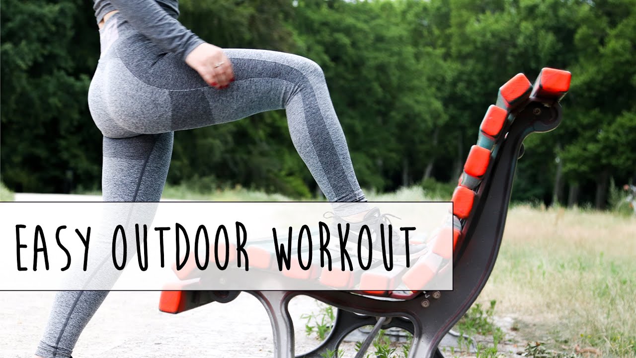 Simple Outdoor Workout, Have Fun Outside the Gym