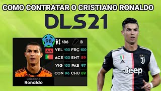 Como Contratar o Cristiano Ronaldo no Dream League Soccer 2021