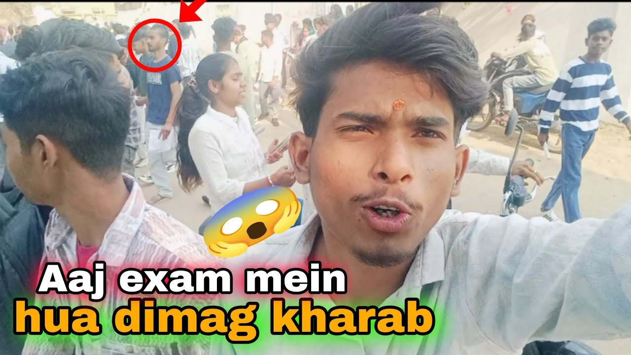 Aaj Mera Exam Tha 🤯 | Dimaag Ho Gaya Kharab 😂 | Ankush Gupta Vlogs