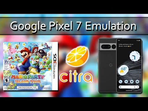 Mario Party: Island Tour on Google Pixel 7 | Citra Enhanced Emulator (Android) Nintendo 3DS