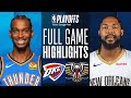 Game recap thunder 106 pelicans 85