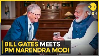 PM Modi \& Bill Gates discuss AI, UPI \& India's digital revolution | World News | WION