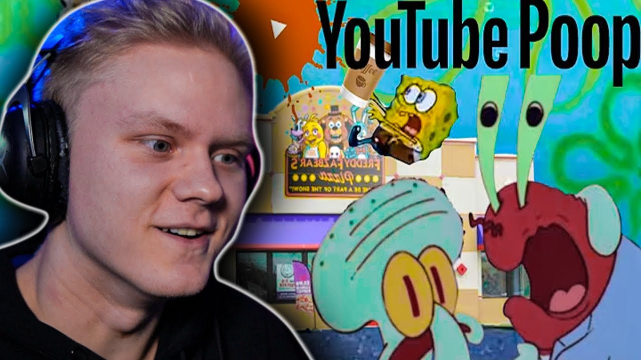 FNAF X SpongeBob?? 😂 Ging Reacts to [YTP] Spingebill's Mental Health Help Wanted Or Whatever XD