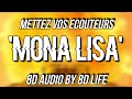 Booba  mona lisa ultra 8d audio 