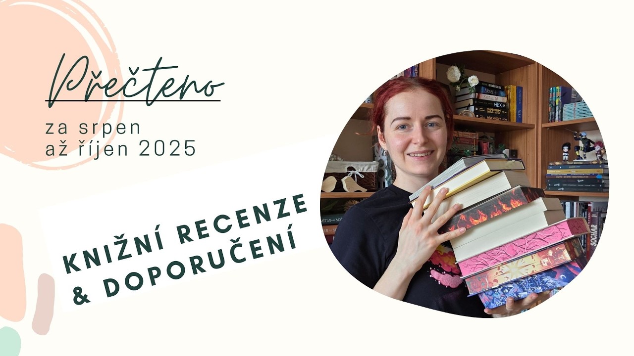 Přečteno za srpen - říjen 2025 | KNIŽNÍ TIPY & RECENZE