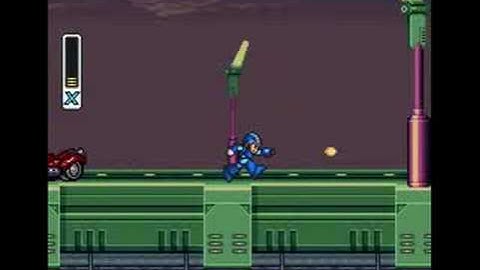 Megaman X Speed Run 100% FTW Part 1 Intro Stage