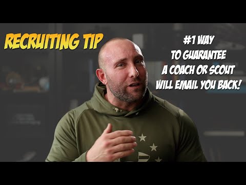 Recruiting Tip: Any College Coach Will Reply to You...GUARANTEED!!