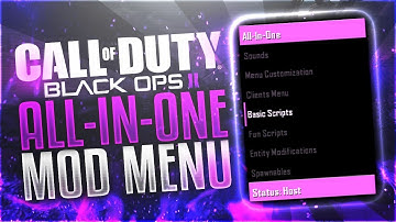 [BO2/1.19/GSC] All-In-One *INSANE NEW* Mod Menu Showcase! Wallrunning, Infections, Trolling + MORE!