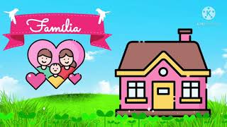 Background Animado infantil _ dia da família