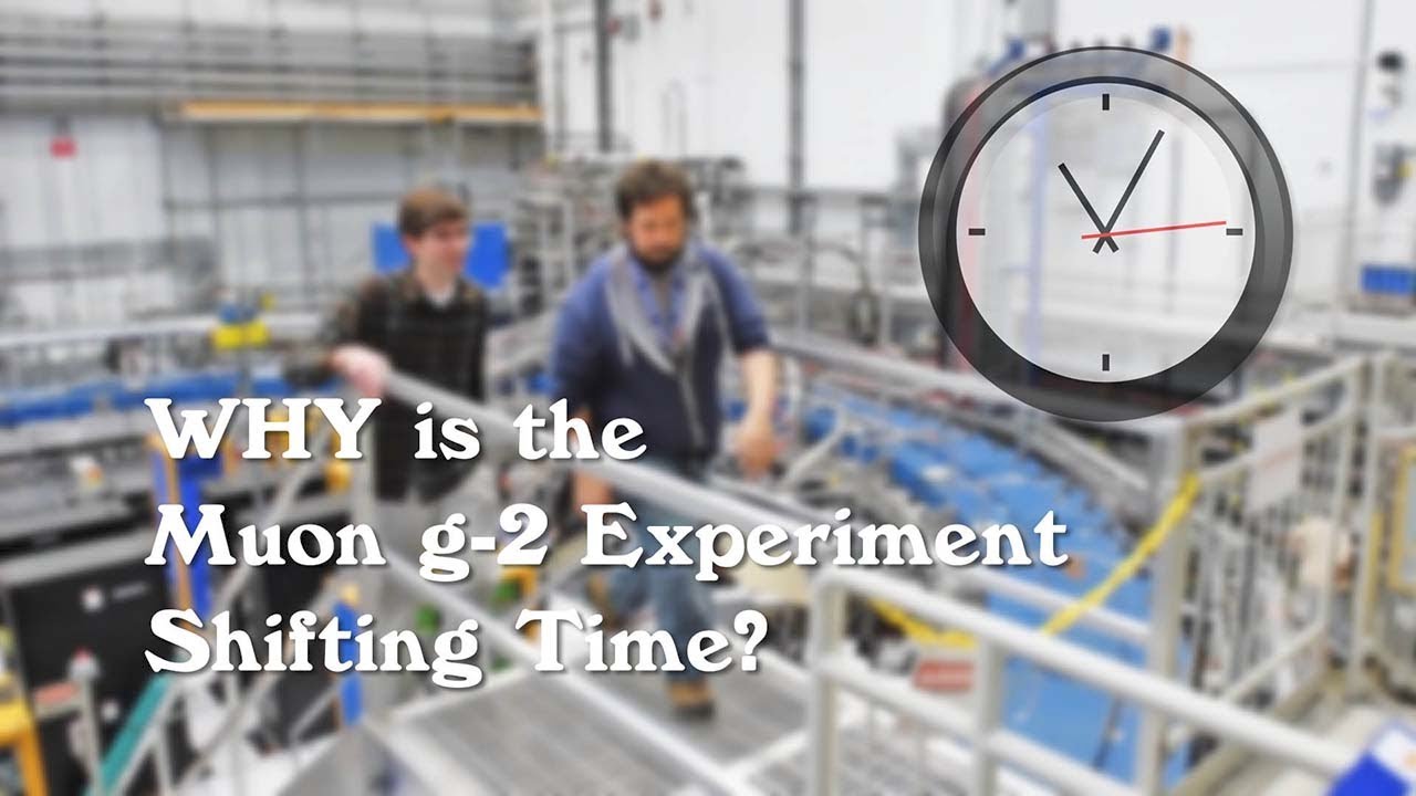 ⁣Why is the Muon g-2 Experiment Shifting Time?