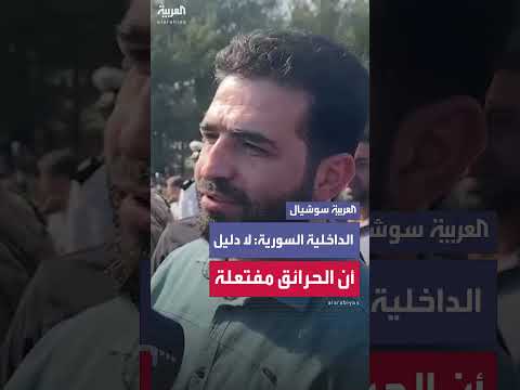 وزير الداخلية: لا دليل على تعمد إشعال الحرائق