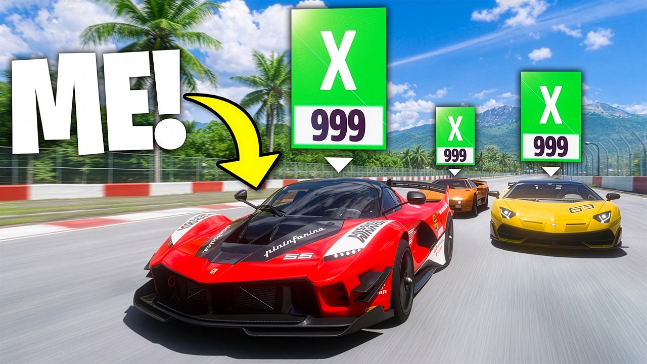 Forza, But We Only Use X Class Cars!