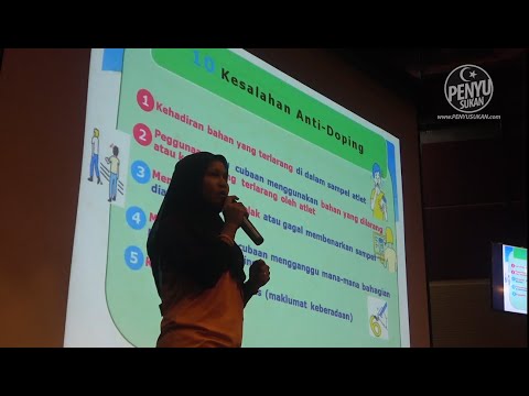 Taklimat Anti Doping Awareness Oleh Majlis Sukan Negeri Terengganu Youtube