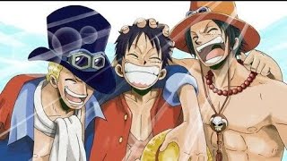 One piece Ace x Luffy x Sabo Badass Moment - No Idea [AMV]